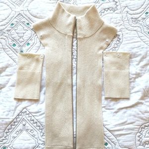 Veronica Beard Ivory Cashmere Dickey